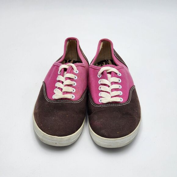 City Sneaks Pink Brown Sneakers Size 8.5 - Picture 2 of 9